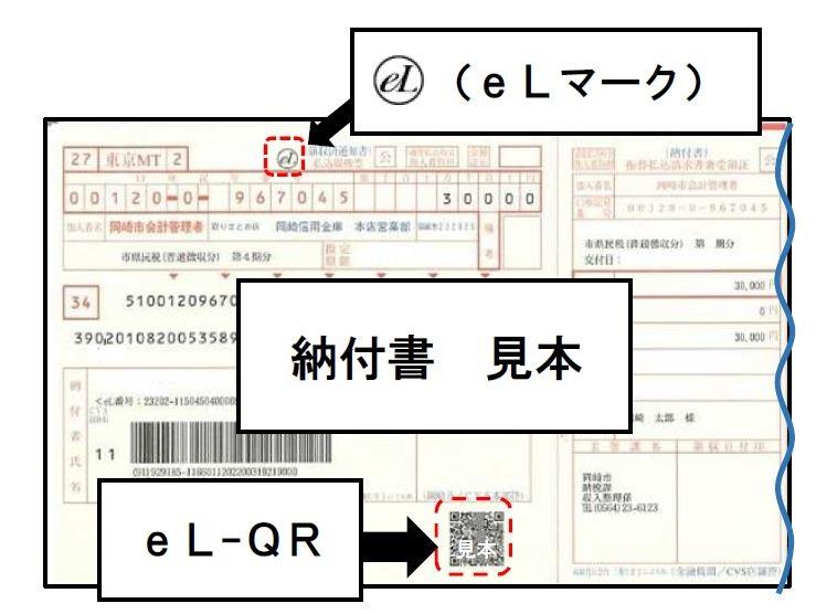 納付書見本