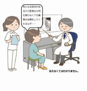 説明する医師