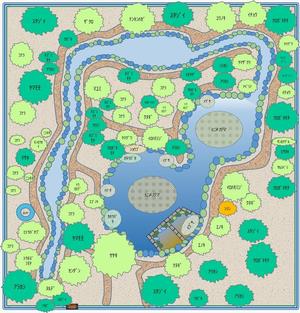 ビオトープ詳細図