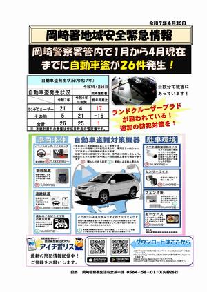 緊急情報