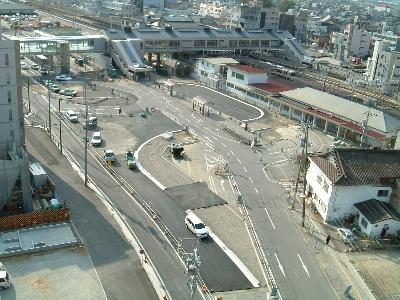 通路北側の全景