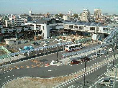 通路南側の全景