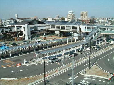 通路南側の全景