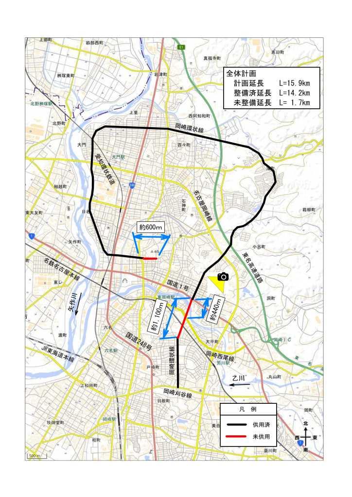 環状線位置図