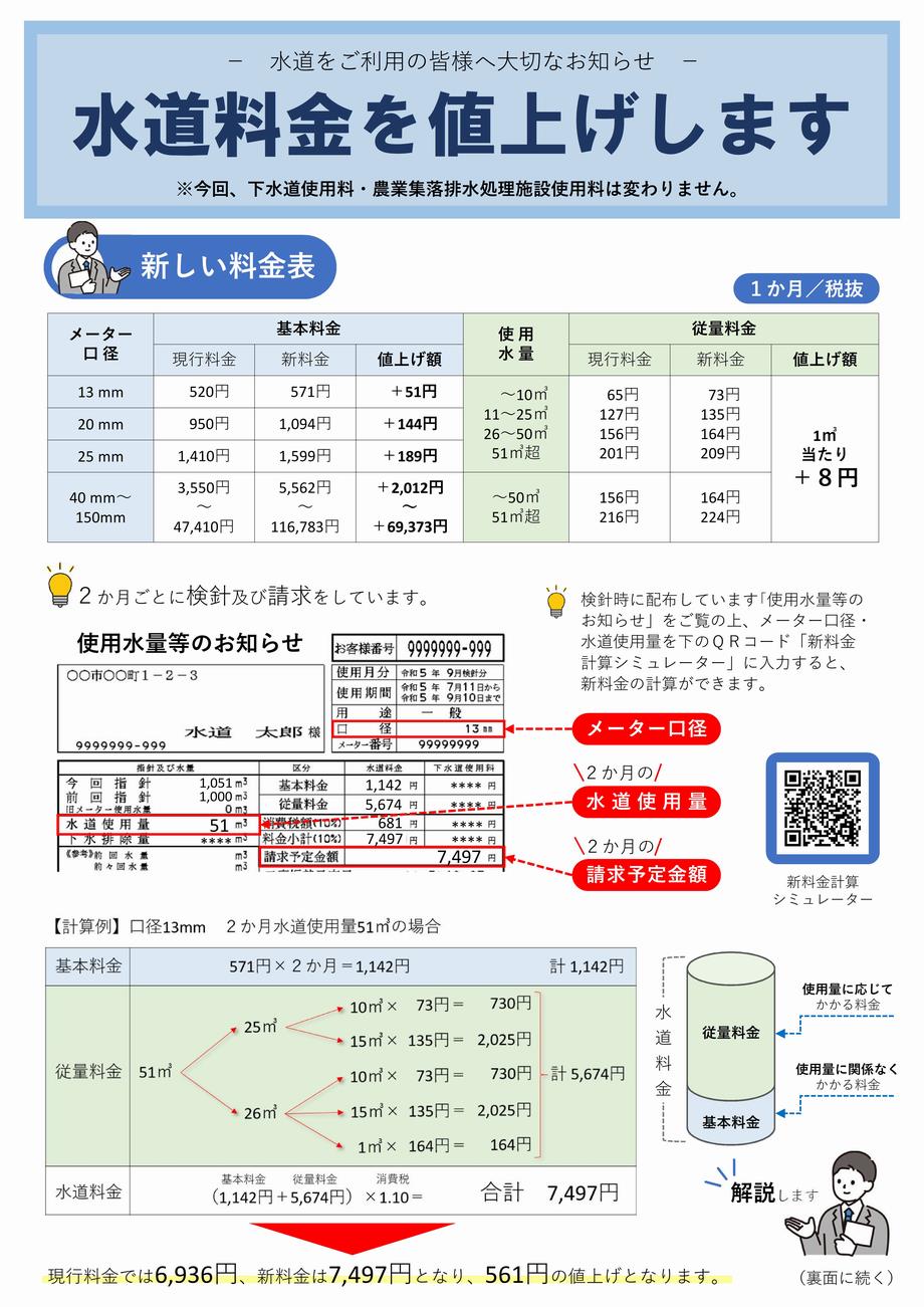 水道料金について | 岡崎市ホームページ