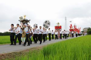 堤通手永御田扇祭り