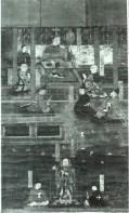 絹本著色太子講讃孝養の図