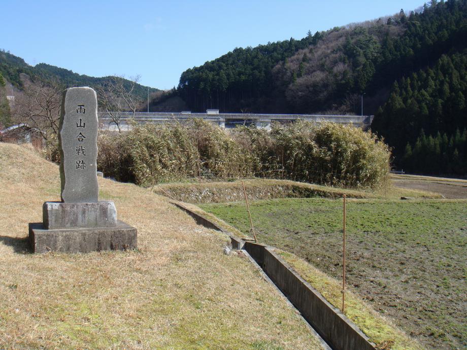 雨山砦及び雨山合戦地