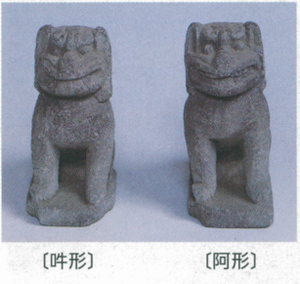 犬頭神社石造唐猫