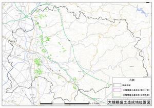 岡崎市大規模盛土分布図2