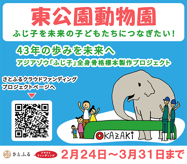 東公園動物園への寄附（クラウドファンディング）