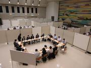 写真：高等学校等進路指導主事と人事担当者との意見交換会（令和5年度）1