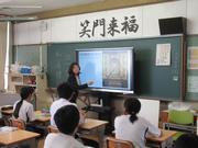 写真：中学生向けキャリア教育支援事業「地元で働くって？」＠東海中学校（令和6年度）