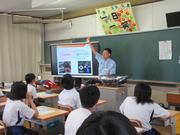 写真：中学生向けキャリア教育支援事業「地元で働くって？」＠東海中学校（令和6年度）3