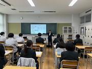 写真：地元企業説明会＠人間環境大学附属岡崎高等学校（令和6年度）1