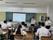 写真：地元企業説明会＠人間環境大学附属岡崎高等学校（令和6年度）2