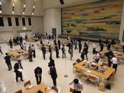 写真：高等学校等進路指導主事と人事担当者との意見交換会（令和7年度）2