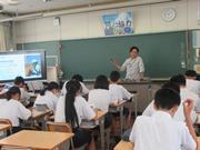 写真：中学生向けキャリア教育支援事業「地元で働くって？」＠矢作北中学校（令和7年度）4