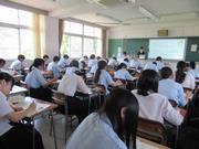 写真：地元企業インタビュー＠岡崎東高校（令和7年度）1