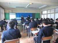 写真:地元企業説明会@岡崎工科高校2