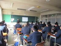 写真:地元企業説明会@岡崎工科高校3