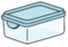 イラスト：プラスチック製タッパー