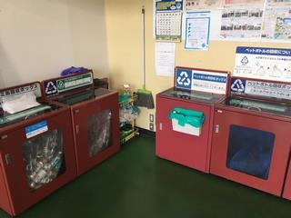 写真：ピアゴ洞店の回収ボックス