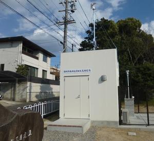 写真：岡崎市南部庄司田大気測定局