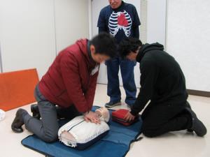 写真：普通救命講習会