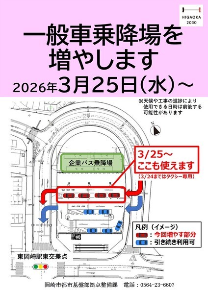 (名鉄提供資料)エスカレーターと一部階段閉鎖1