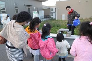 写真：クイズポイント（ジャスミンの広場予定地）