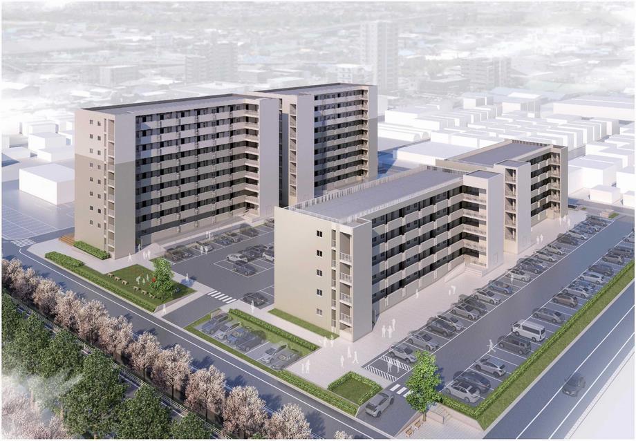 イラスト：市営大樹寺住宅