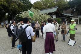 写真：南部地域の岡崎百景を中心に巡る景観ツアーの様子4