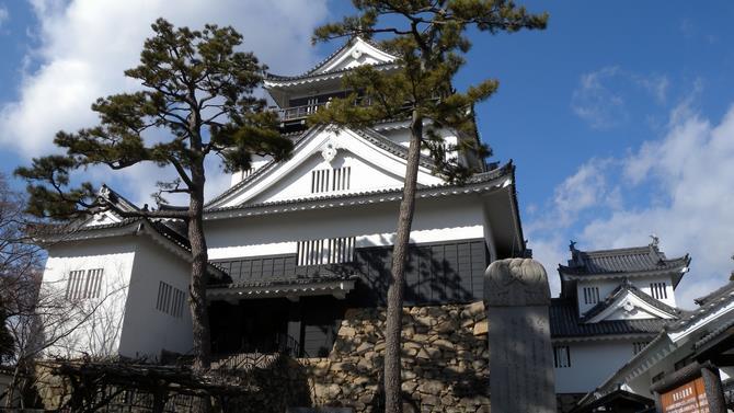 写真：岡崎城