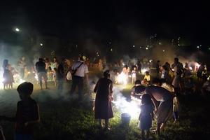 写真：春咲さくら公園花火