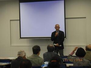 写真：平成29年11月4日　宅地建物取引士講演