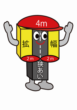 イラスト：カクフッくんバンザイ