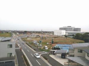 写真：整備された道路の様子