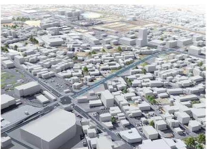 イラスト：道路建設イメージ2