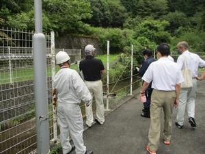 写真：水道水源調査1