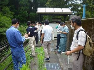 写真：水道水源調査3