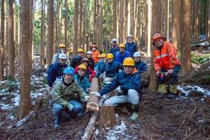 写真：間伐体験4