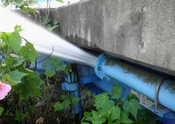 写真：漏水事故2