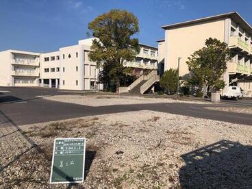 写真：岡崎小学校工事着手前