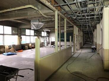 写真：校舎内部解体の様子2