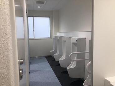 写真：工事が完了したトイレ