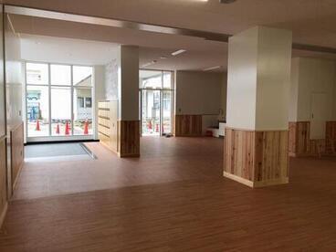 写真：施工完了した玄関