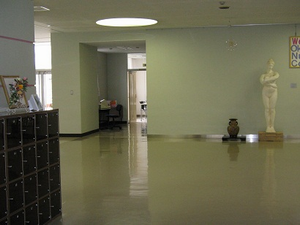 写真：玄関ホール