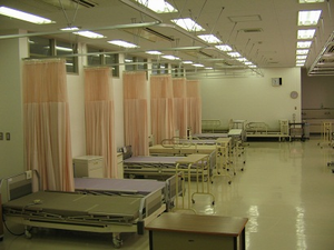 写真：基礎・老年看護学実習室