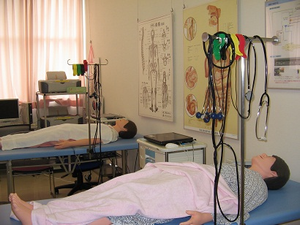 写真：フィジカルアセスメント実習室1